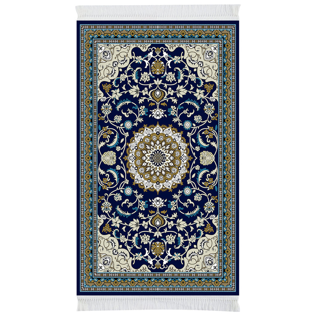 Tapis de prière rembourré Raza-e-Ilahi
