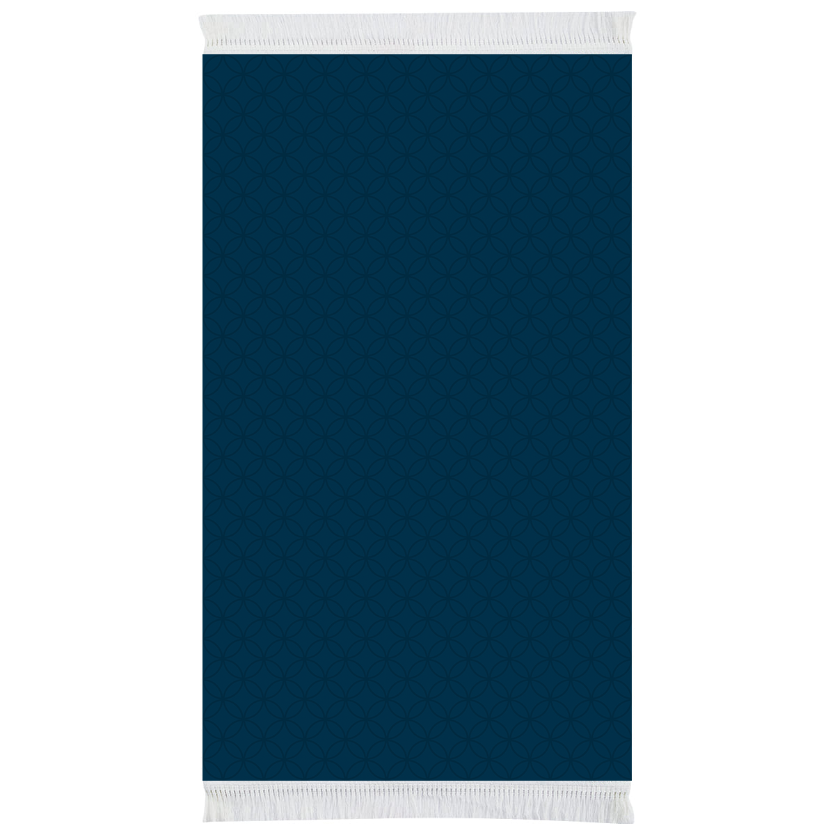 Tapis de prière rembourré Navy Elegance