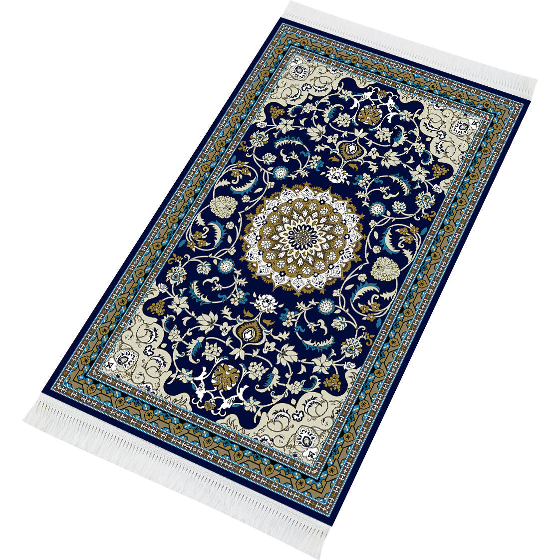 Tapis de prière rembourré Raza-e-Ilahi