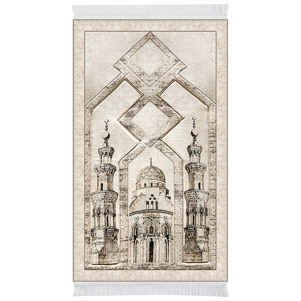 Tapis de prière rembourré Zamrad