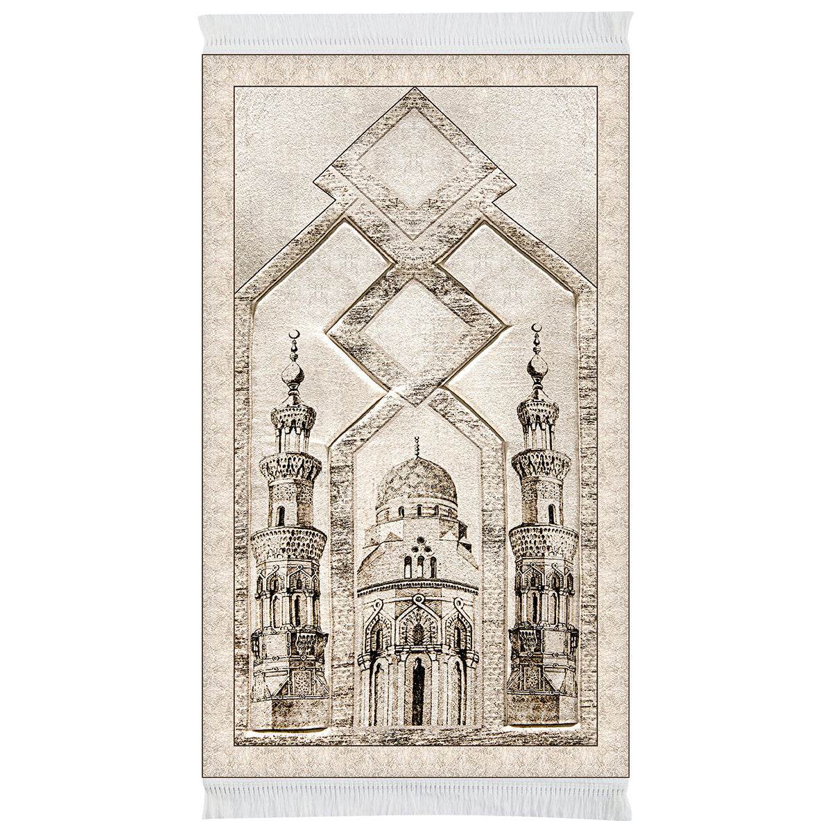 Tapis de prière rembourré Zamrad