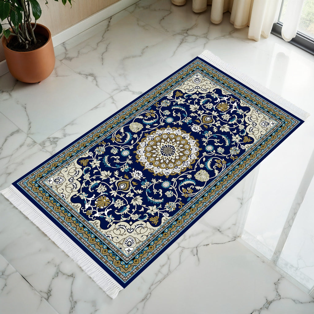 Tapis de prière rembourré Raza-e-Ilahi