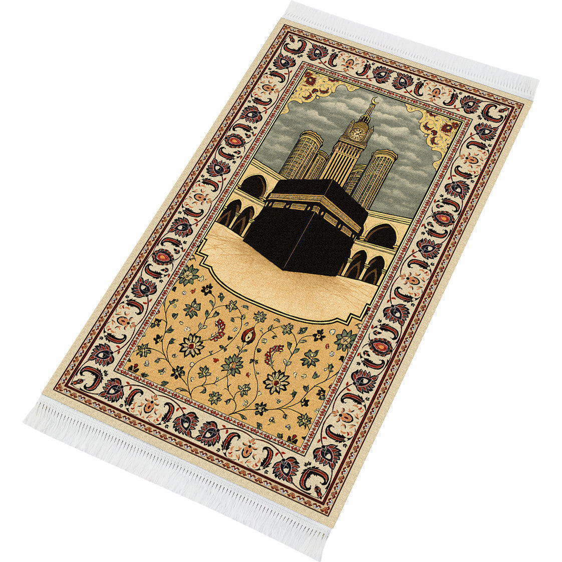 Tapis de prière rembourré Mataf