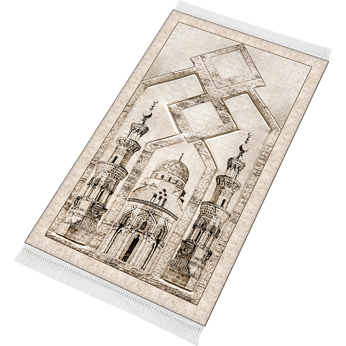 Tapis de prière rembourré Zamrad