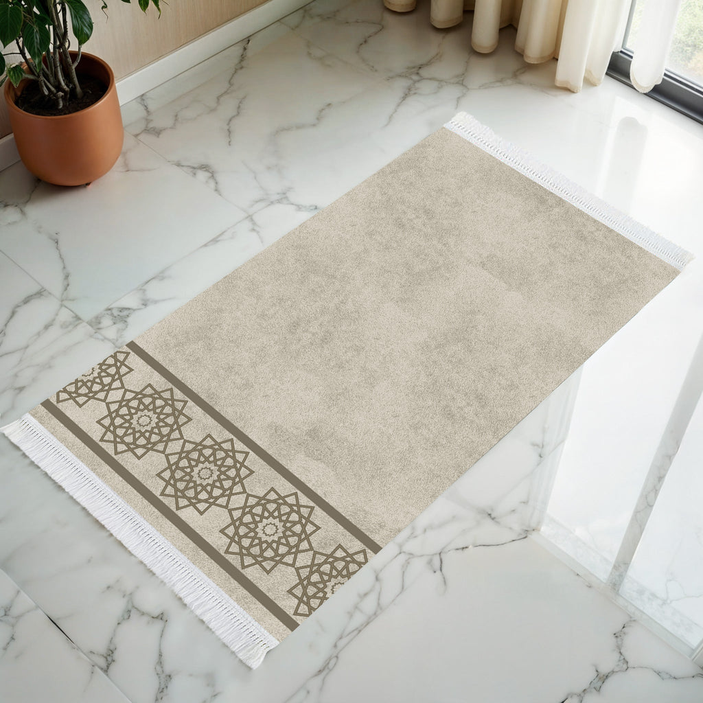 Tapis de prière rembourré de la Grande Mosquée Al-Fateh