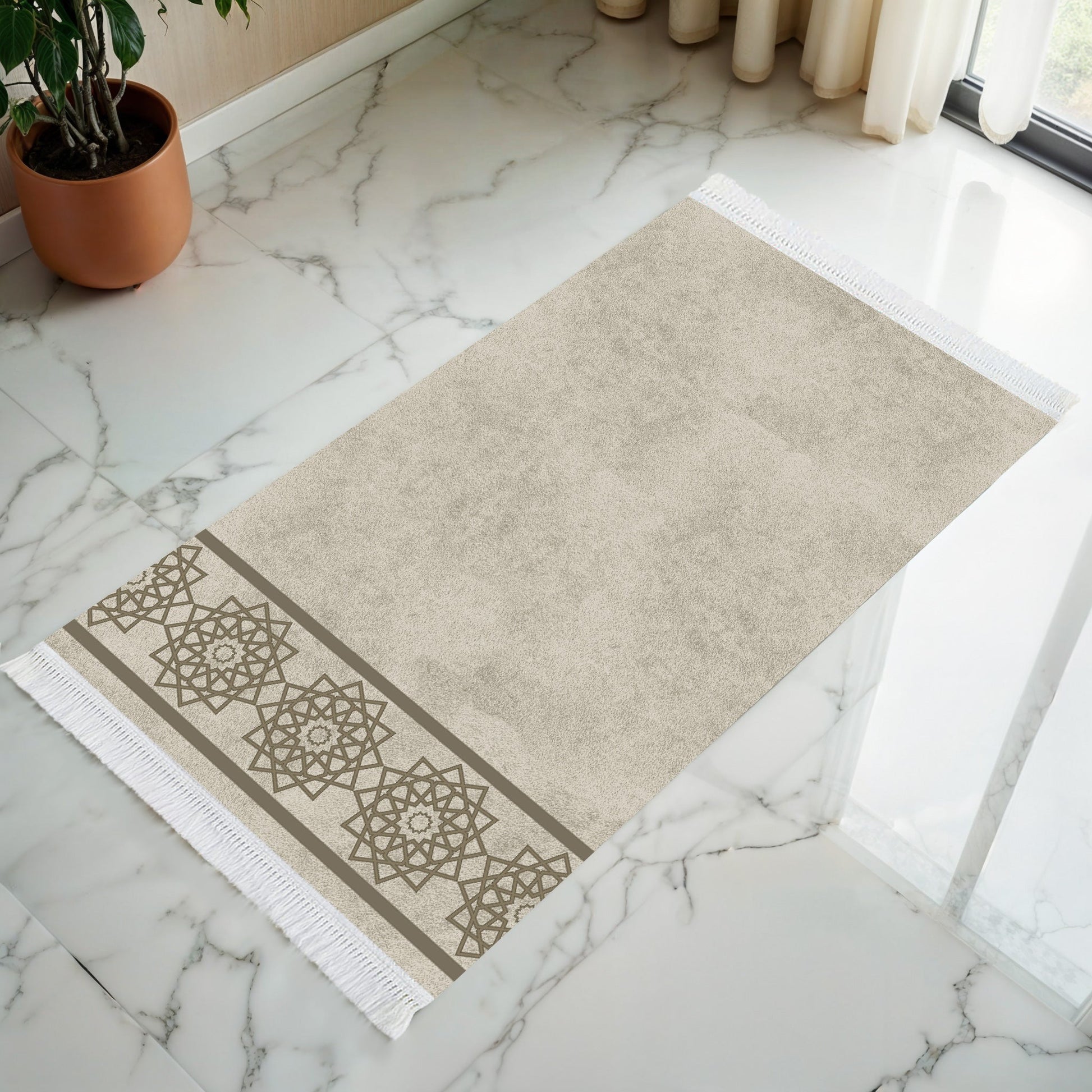 Tapis de prière rembourré de la Grande Mosquée Al-Fateh