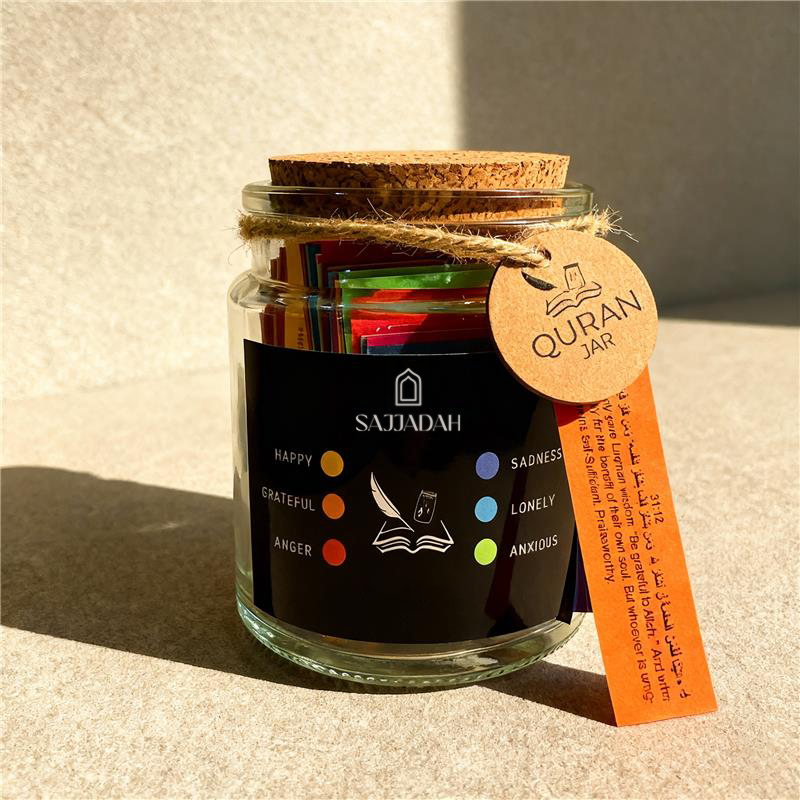 Pot d'affirmation islamique – Plus de 100 messages basés sur le Coran et les hadiths pour chaque émotion