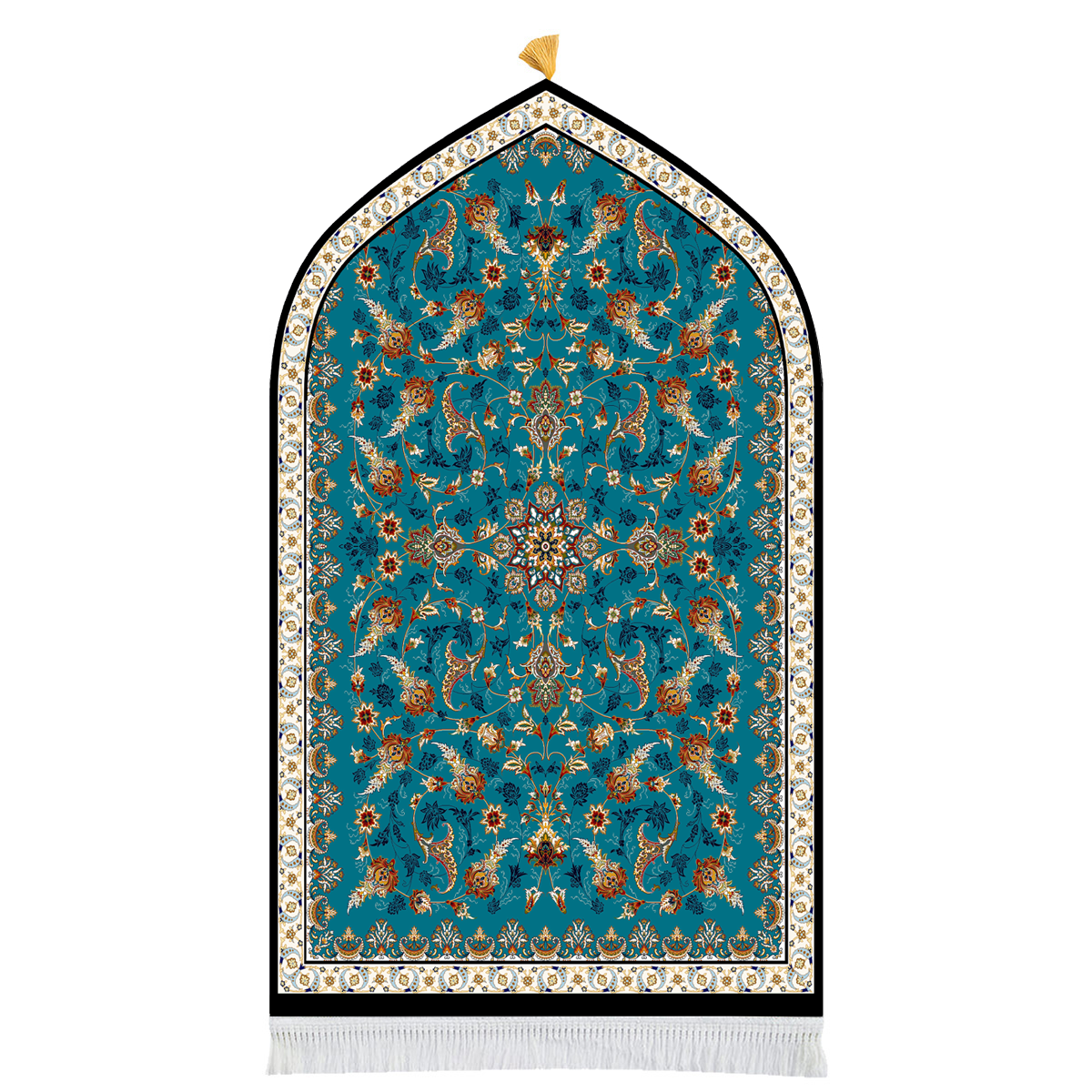Tapis de prière rembourré Layali