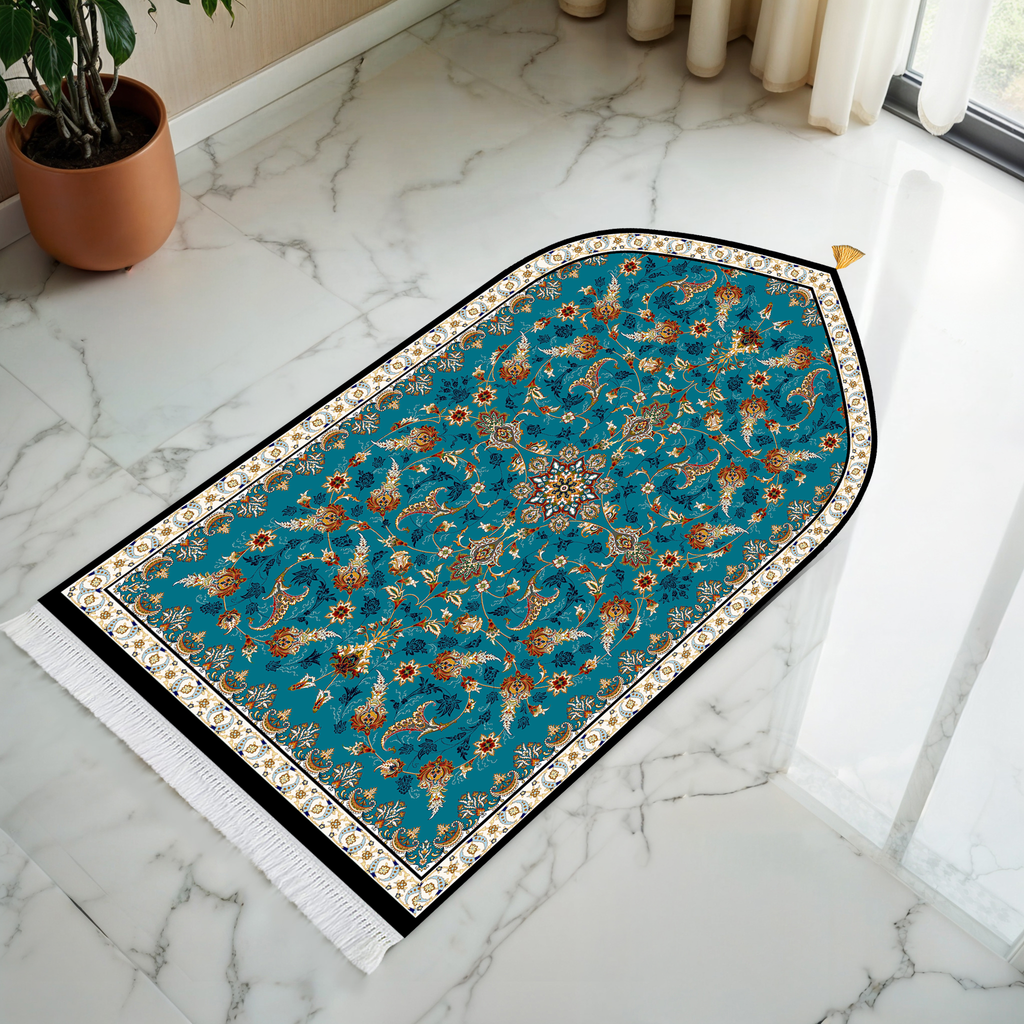 Tapis de prière rembourré Layali