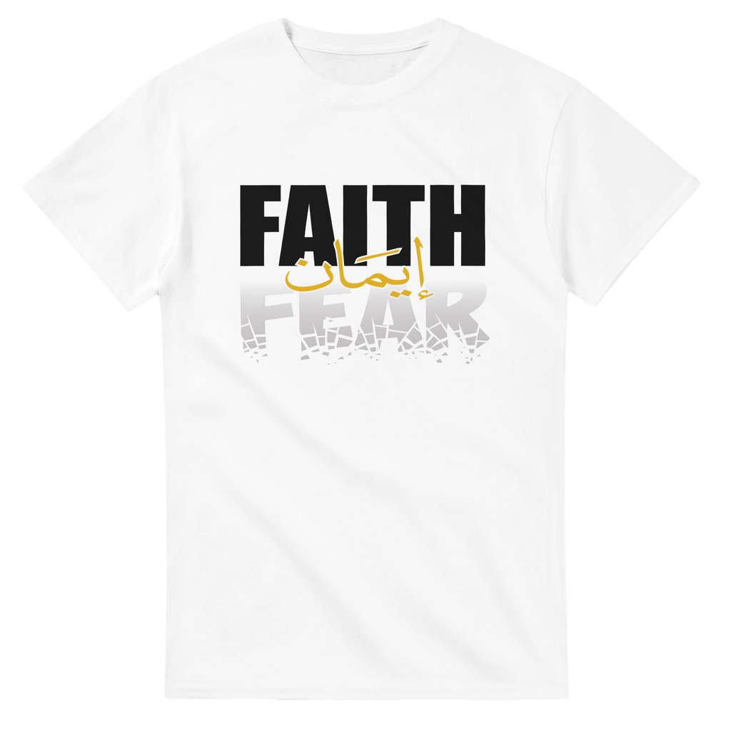 T-shirt Foi et peur