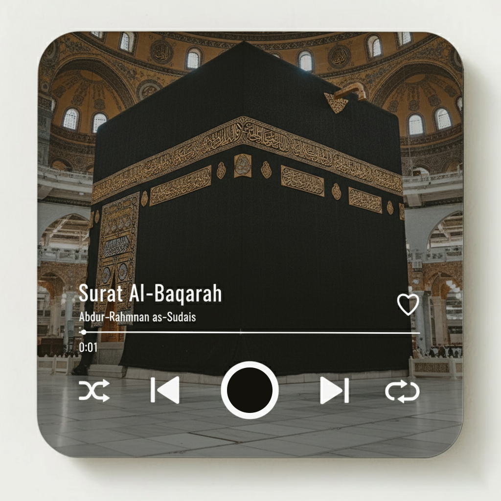 Aimant de réfrigérateur de joueur de Coran