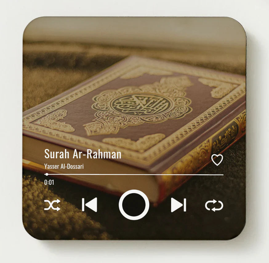 Aimant de réfrigérateur de joueur de Coran