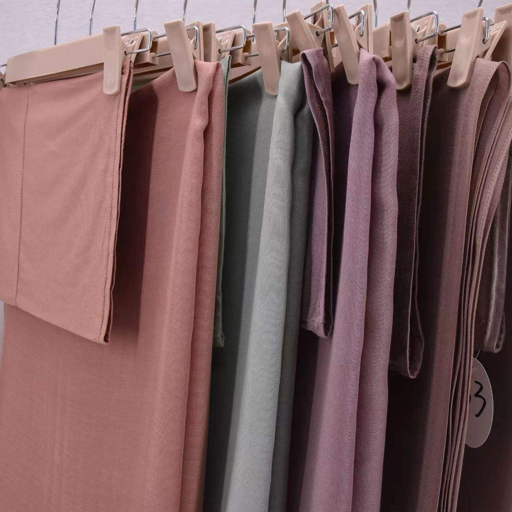 Hijab tissé pour femmes musulmanes avec sous-capuches