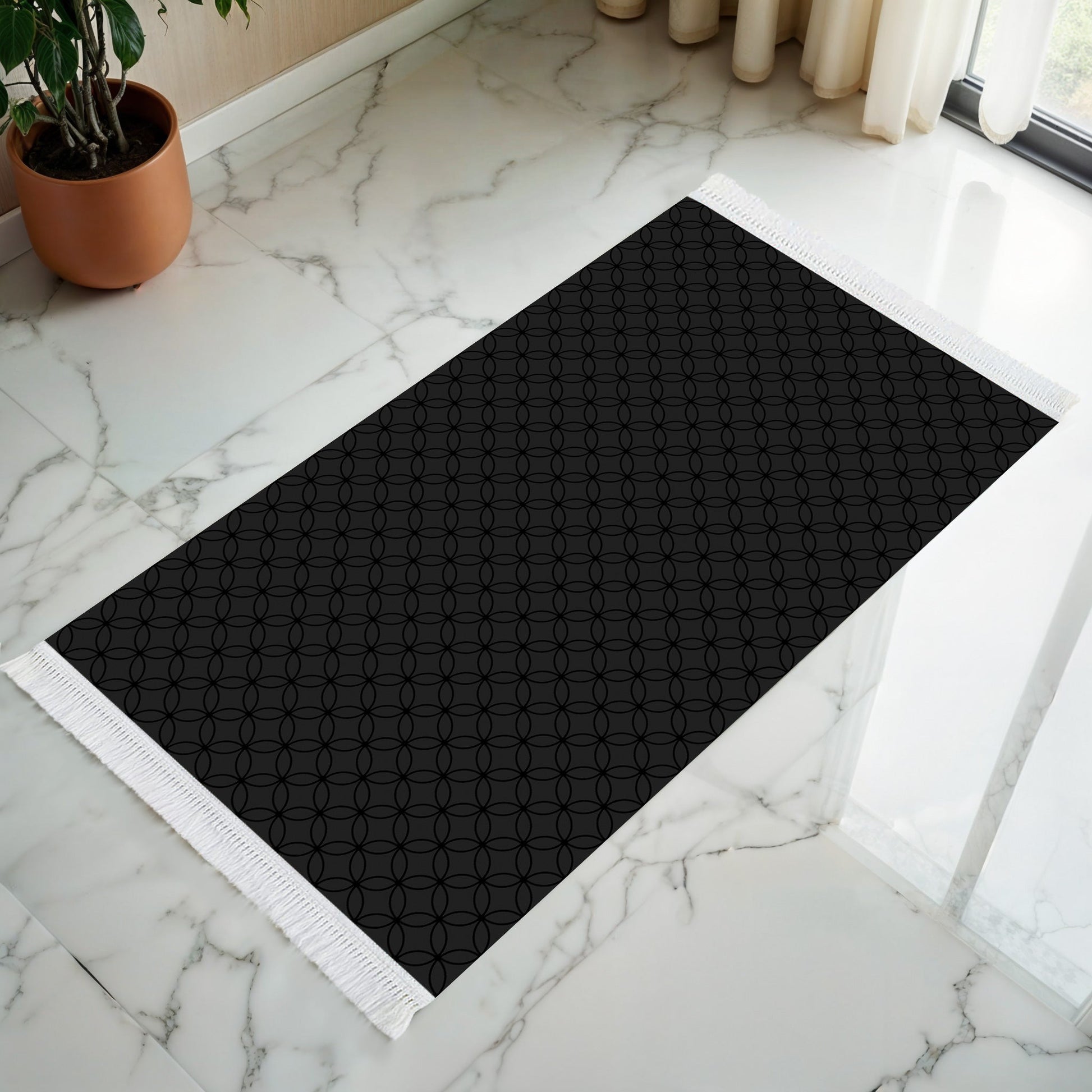 Tapis de prière rembourré Dark Elegance