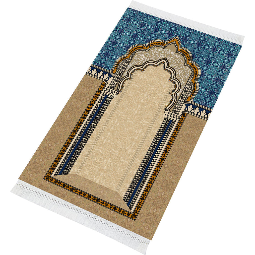 Tapis de prière rembourré Mehrab