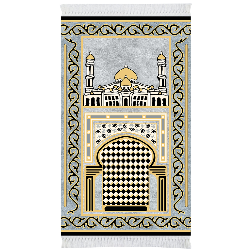 Tapis de prière rembourré Jame' Asr Hassanil Bolkiah