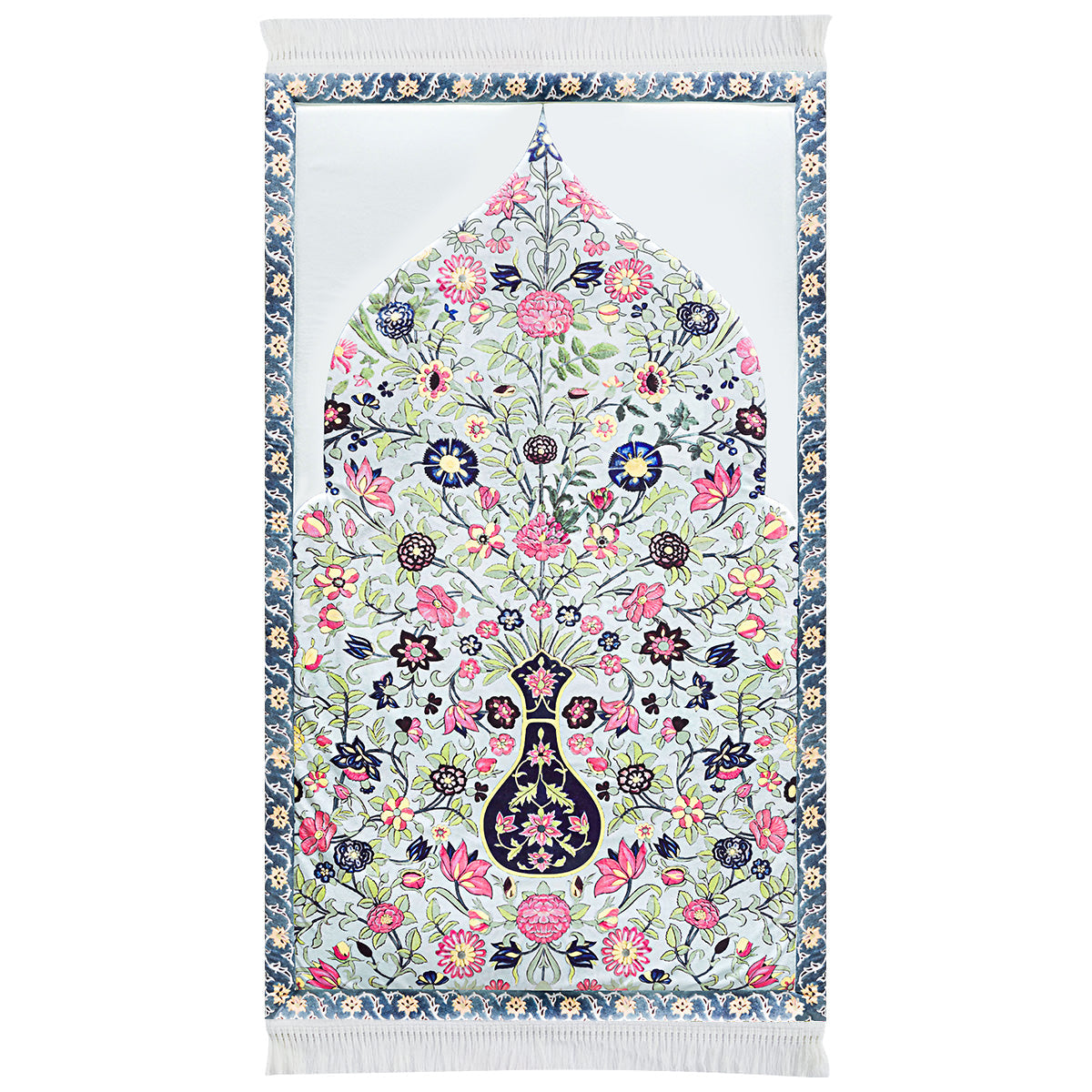 Tapis de prière rembourré fleurs de printemps
