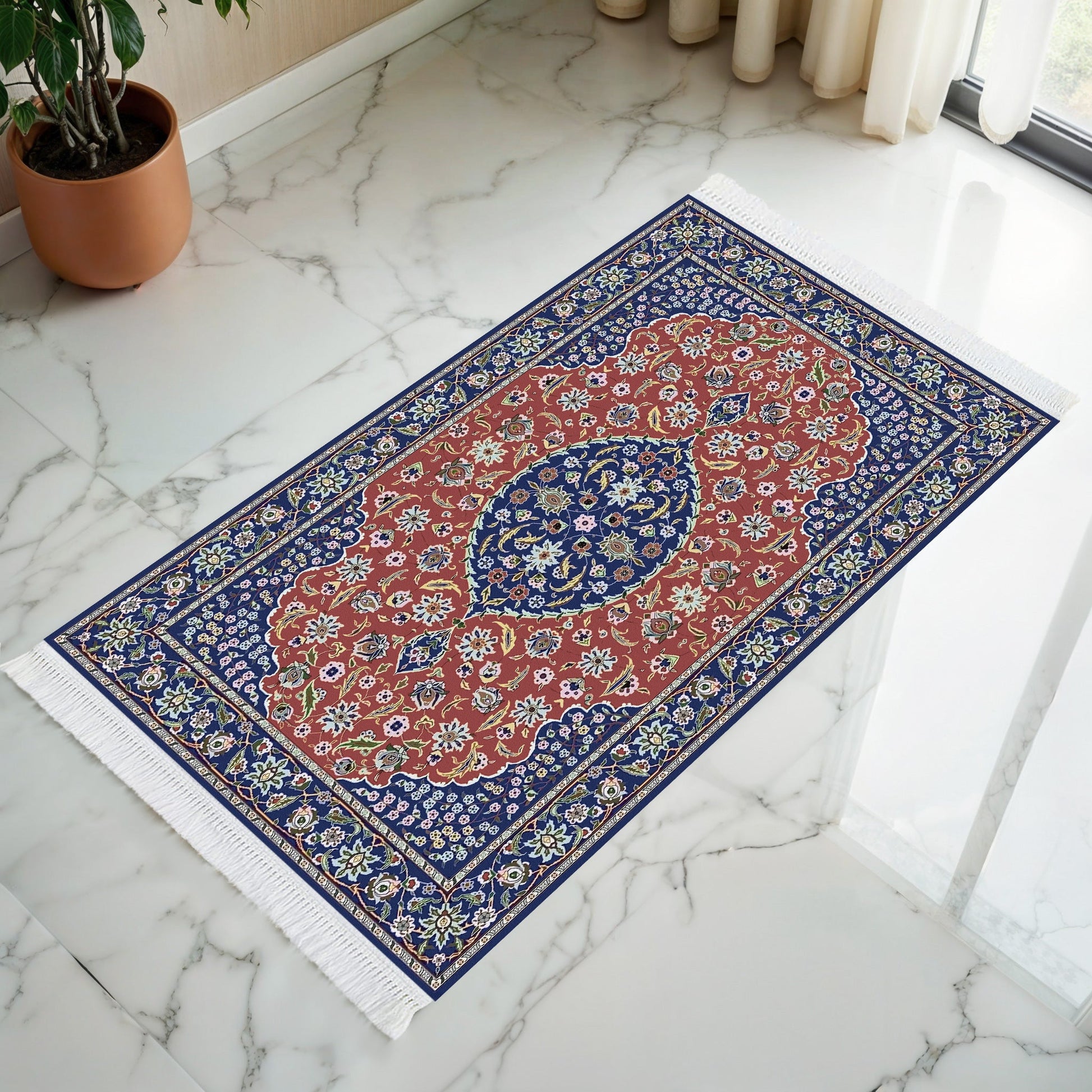 Tapis de prière rembourré Ottomon Art