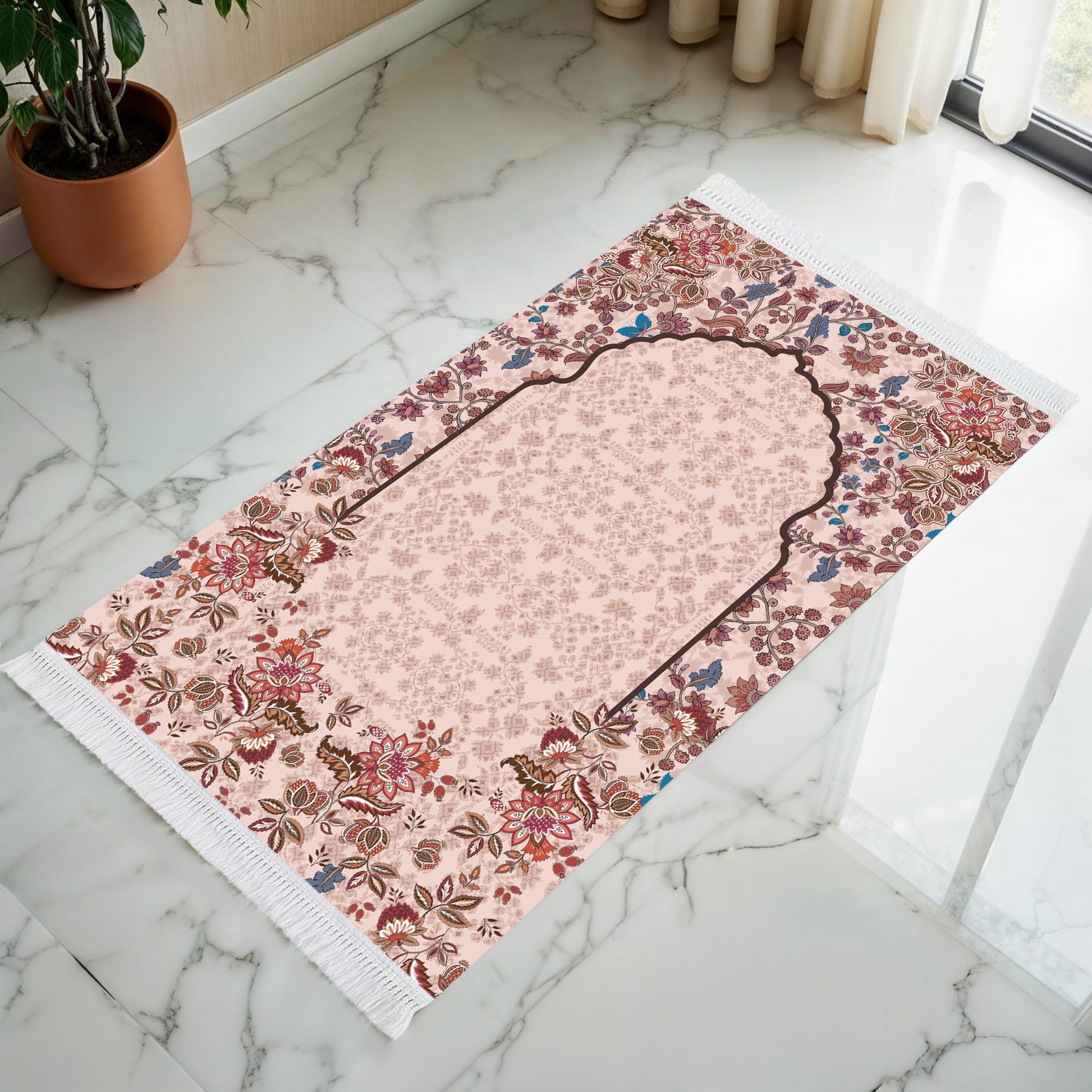 Tapis de prière rembourré Barakah