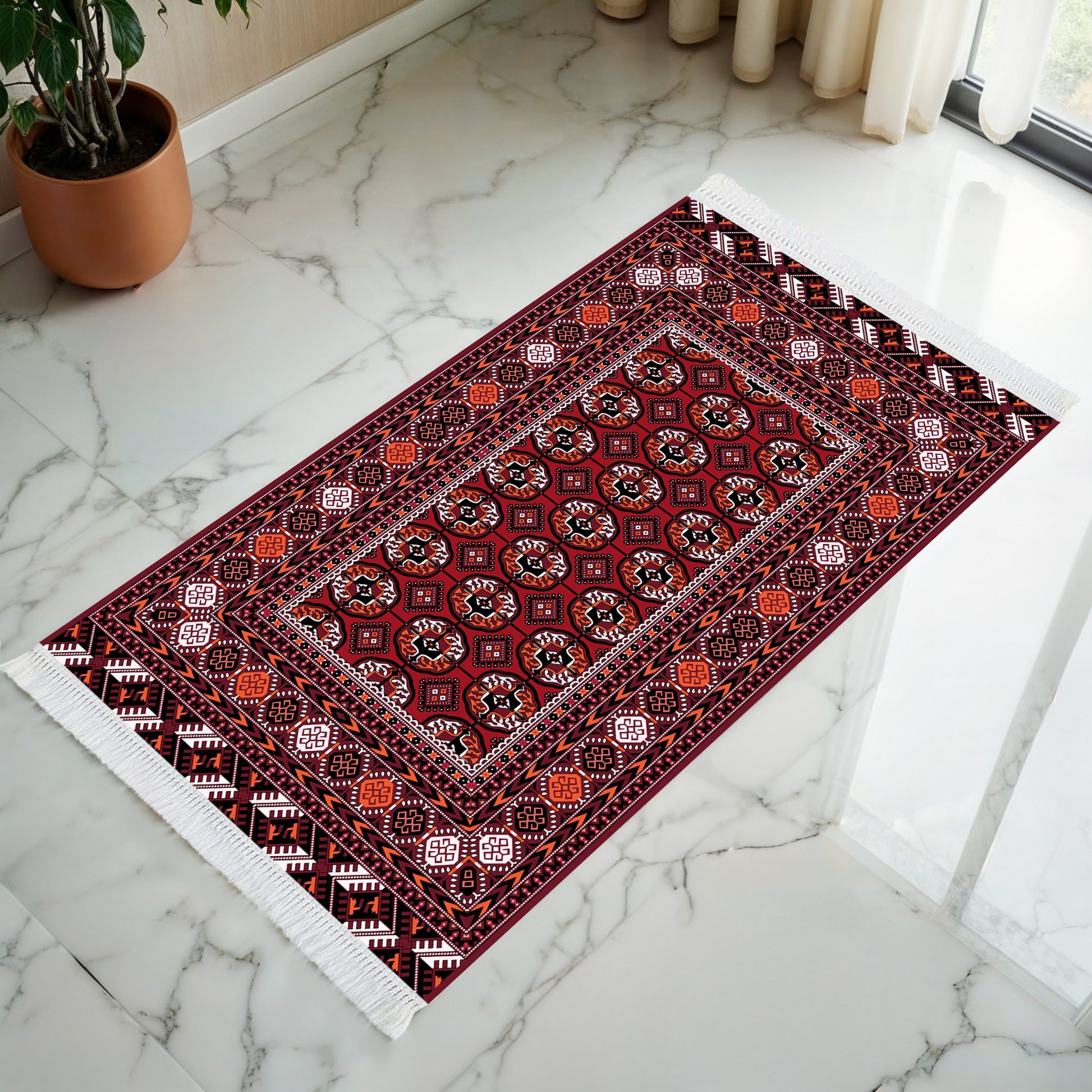 Tapis de prière rembourré pour mosquée Badshahi