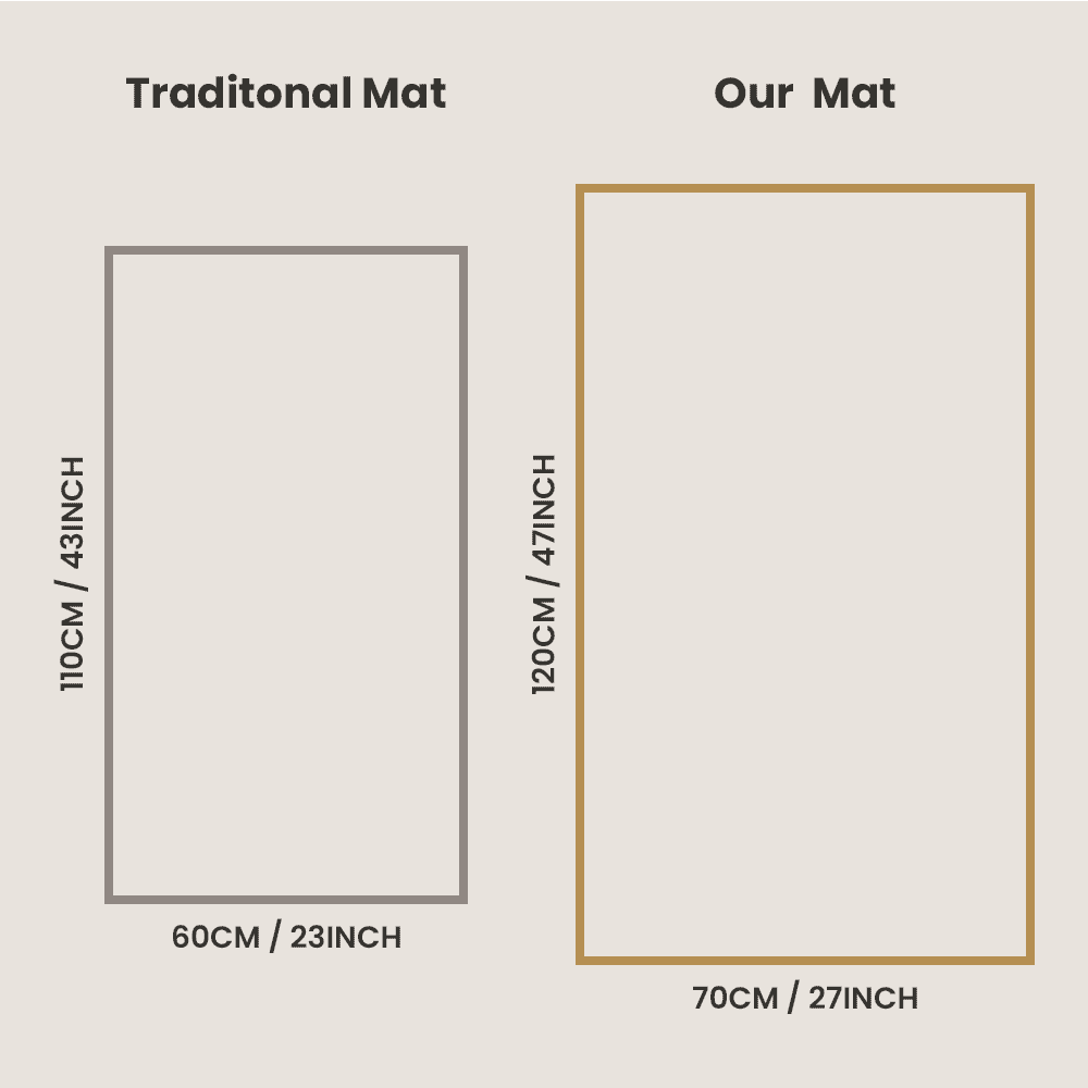 Tapis de prière rembourré Mataf